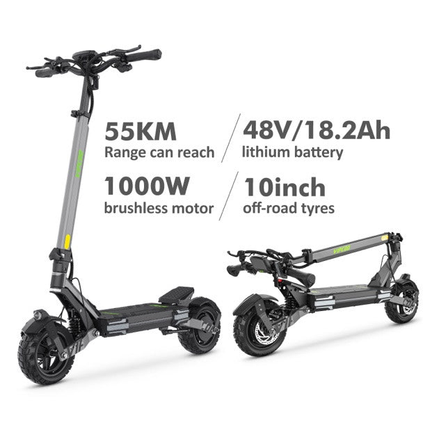 VIPCOO VS6 Pro 2400W Dual Motor Electric Scooter
